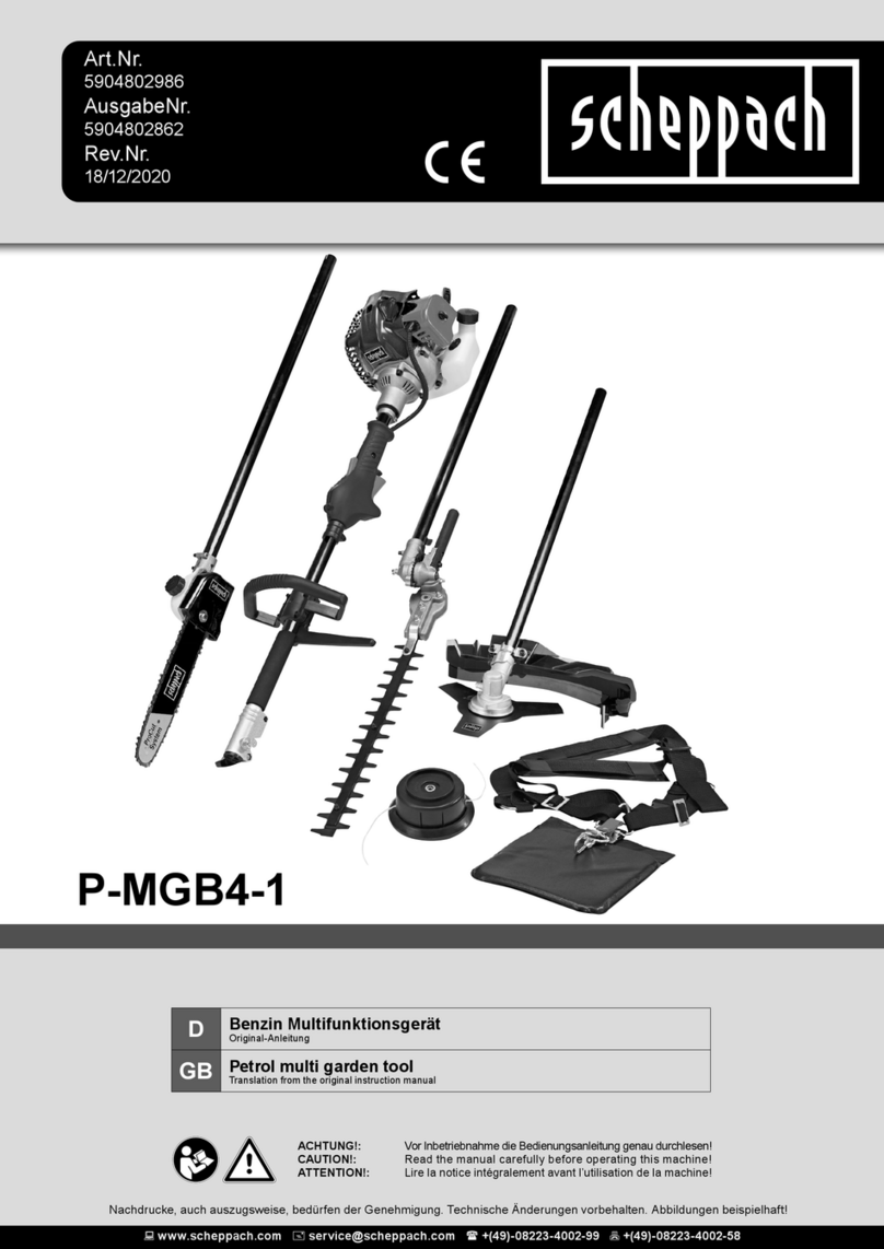 Scheppach P-MGB4-1 Assembly instructions
