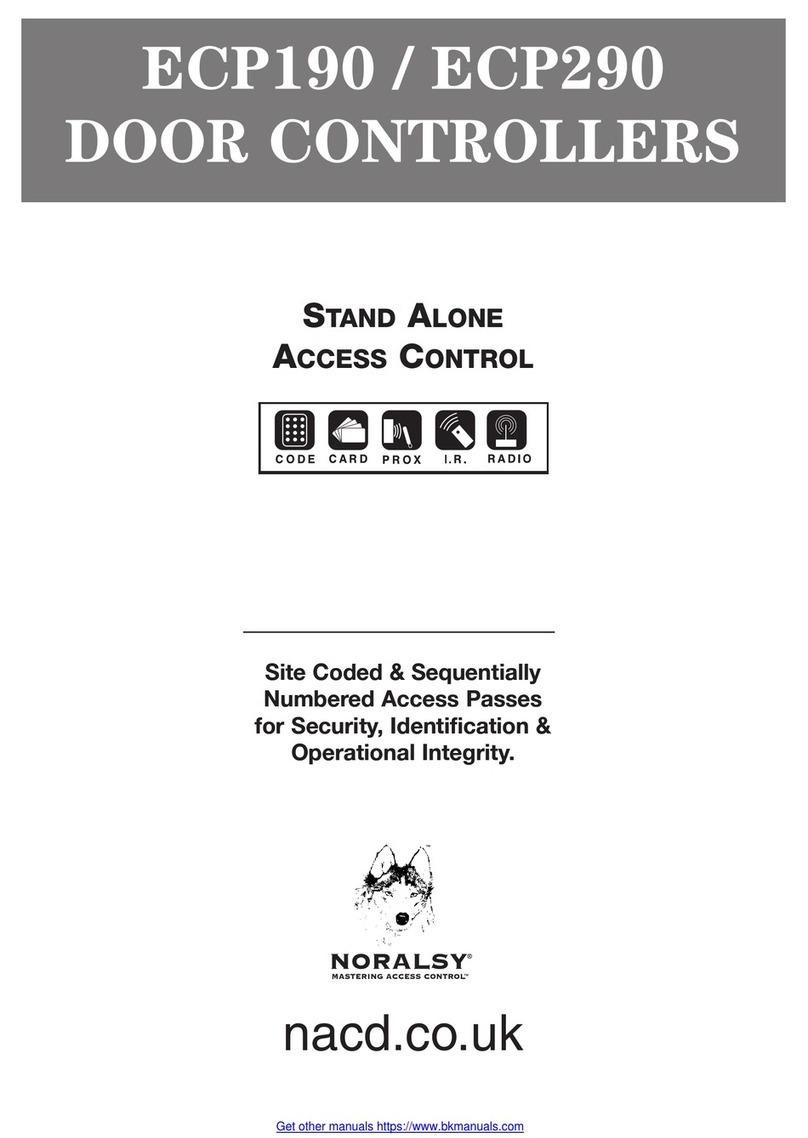 NORALSY ECP190 manual