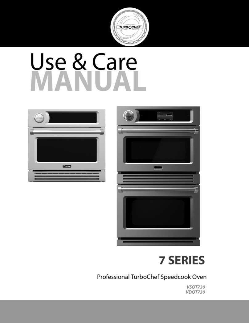 TurboChef VSOT730VC Use & care manual
