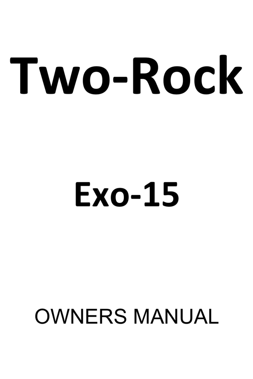 Two-Rock Exo-15 owner's manual