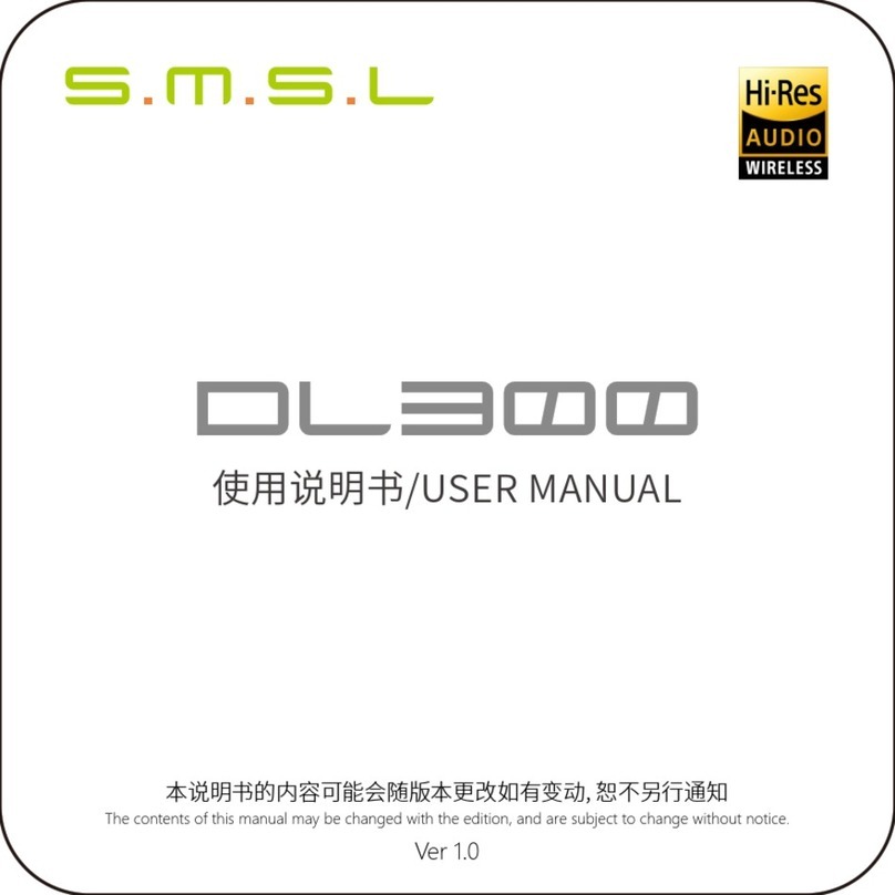 S.M.S.L DL300 user manual