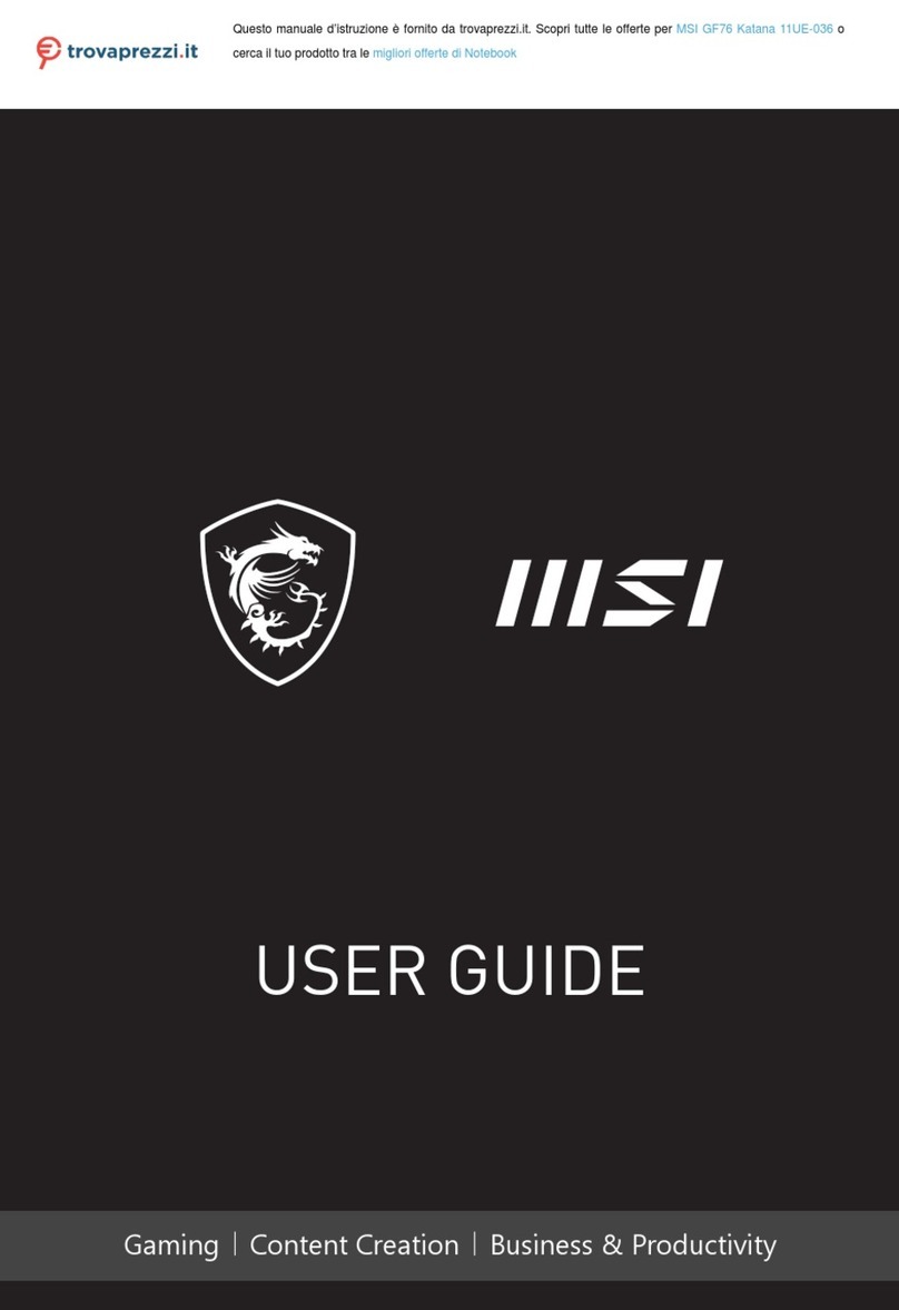 MSI 11UE-036 user guide