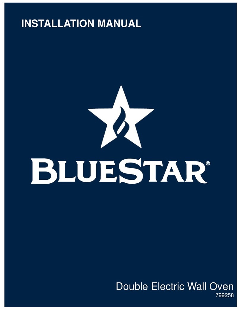 Blue Star BSDEWO30SDV3CPLT installation instructions