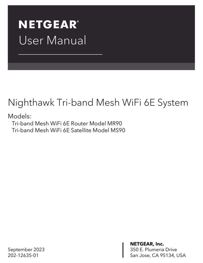 NETGEAR MR90 User manual