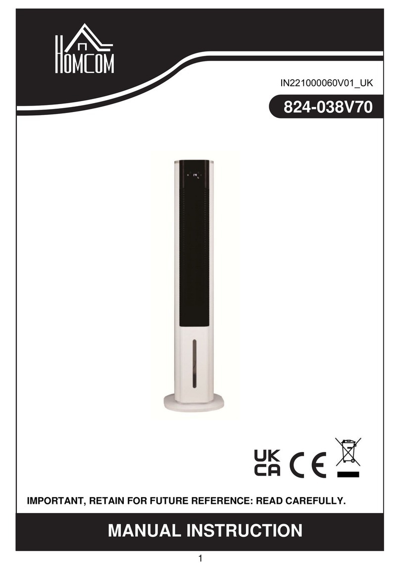 HOMCOM 824-038V70 User manual