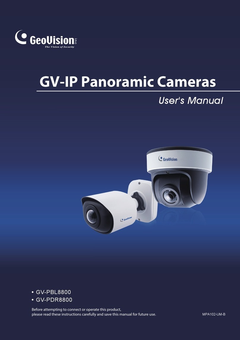 GeoVision GV-PDR8800 User manual