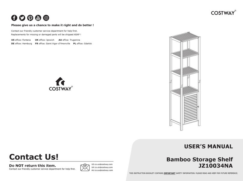 Costway JZ10034NA User manual