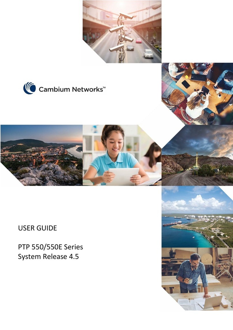 Cambium Networks PTP 550E Series User manual