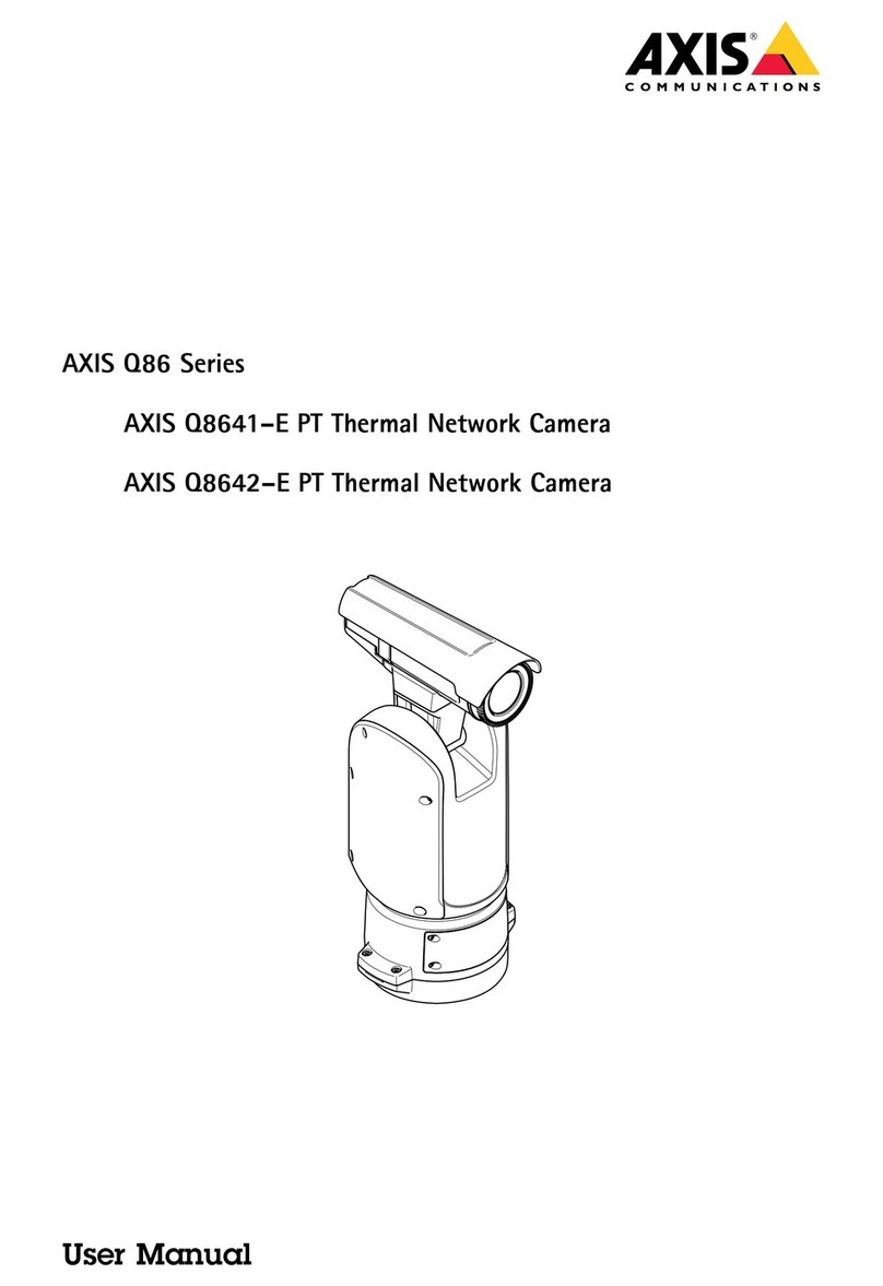 Axis Q8641 E PT user manual