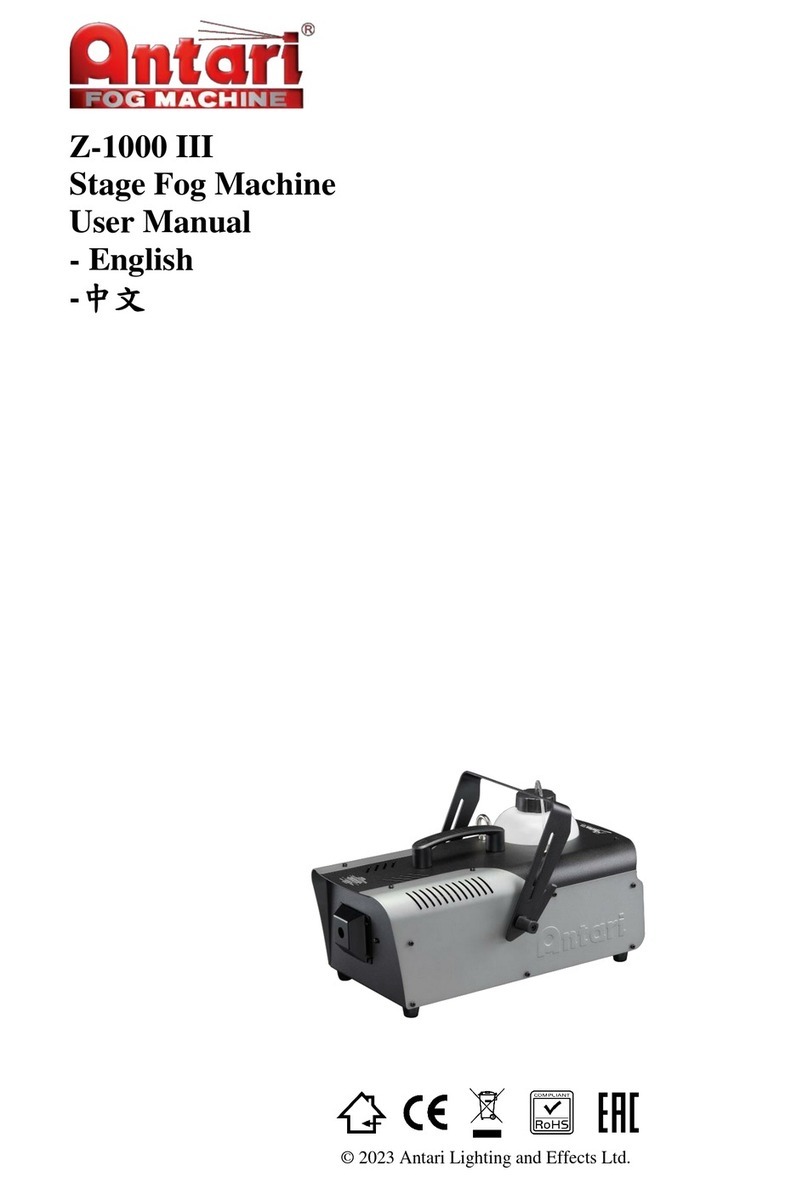 Antari Z-1000X MK3 user manual