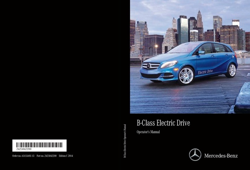 Mercedes-Benz B-Class Electric Drive 2014 User manual