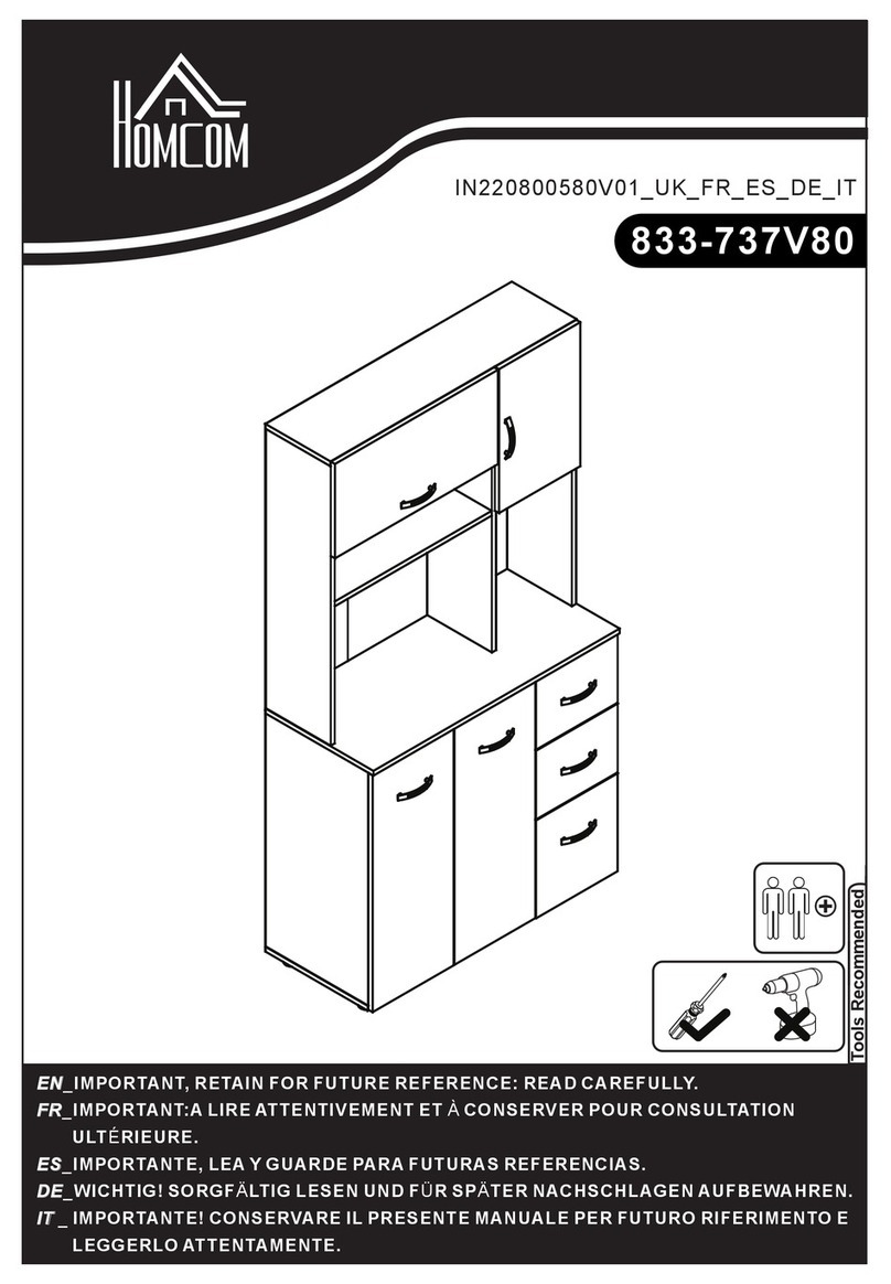 HOMCOM 833-737V80 manual
