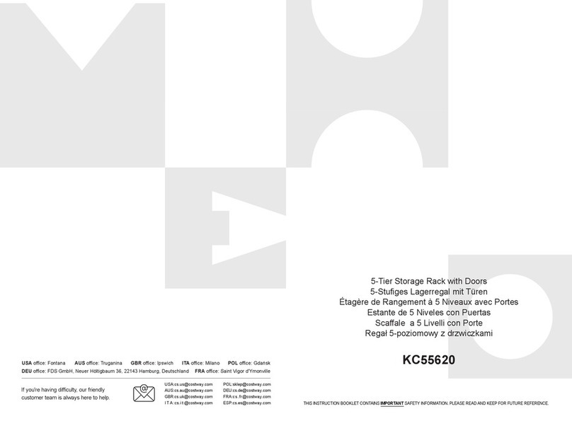 Costway KC55620 manual