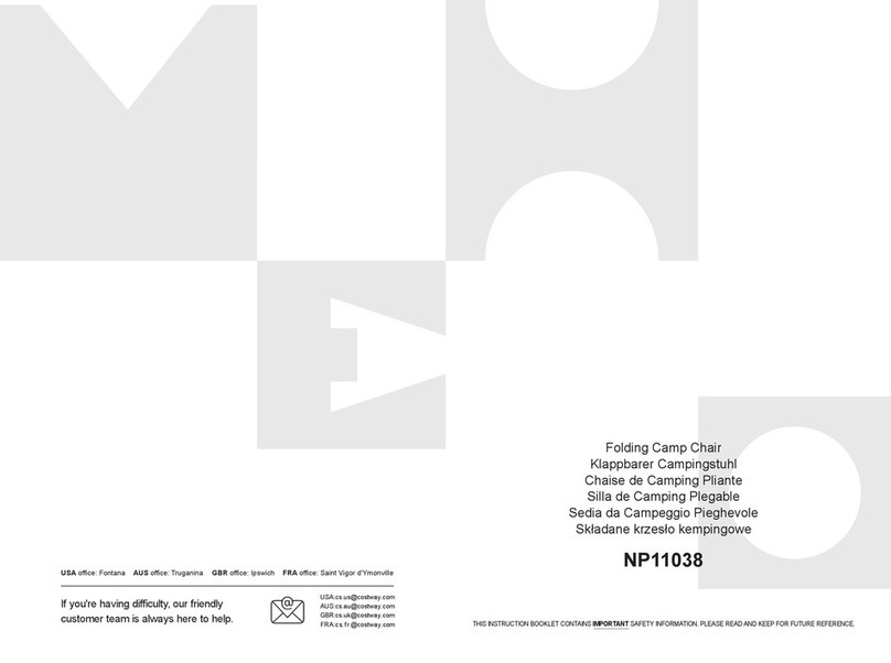 Costway NP11038 User manual