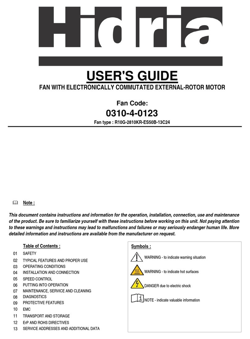 HIDRIA R10G-2810KR-ES50B-13C2 User manual