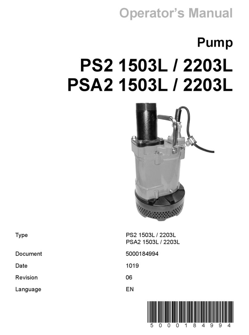 Wacker Neuson PS2 1503L Operator's manual