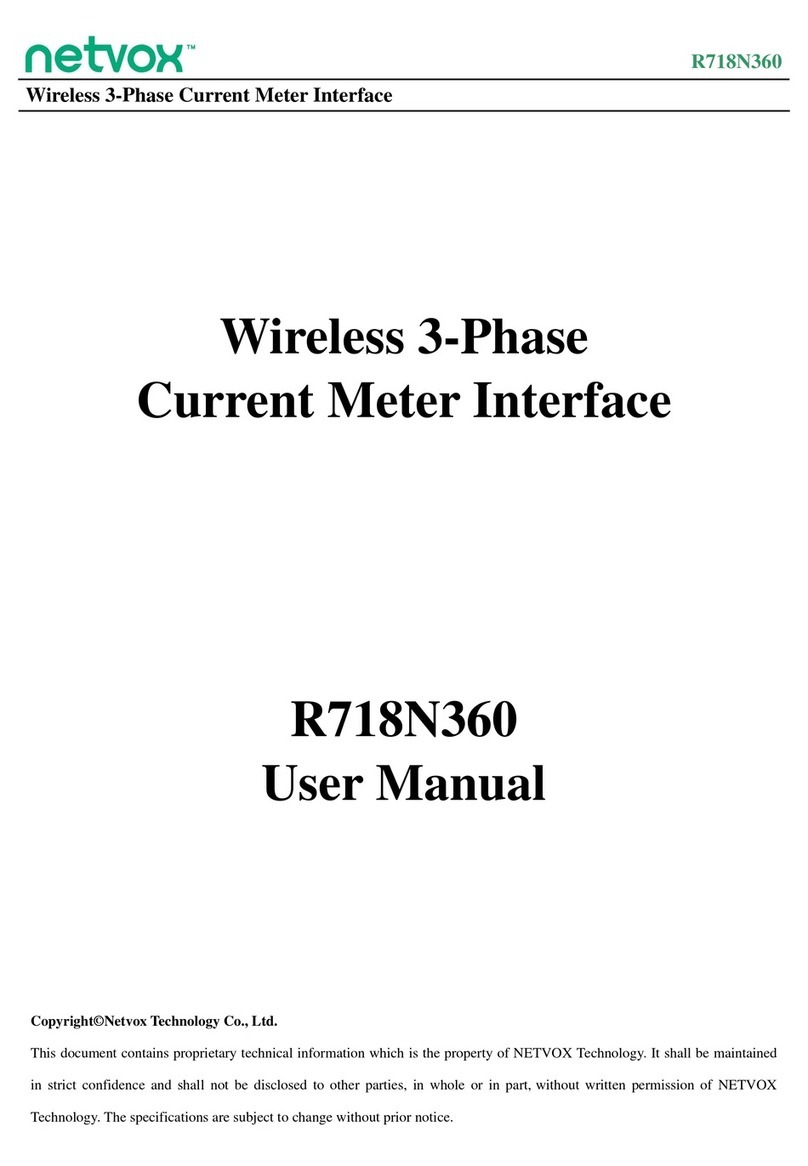 netvox R718N360 User manual