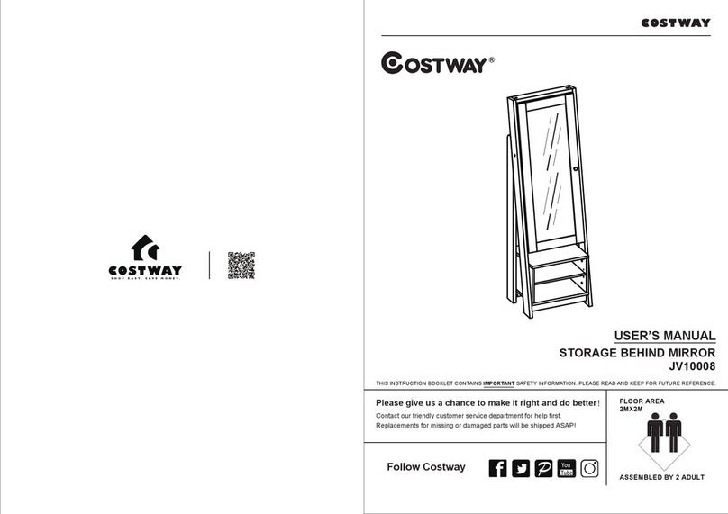 Costway JV10008 user manual