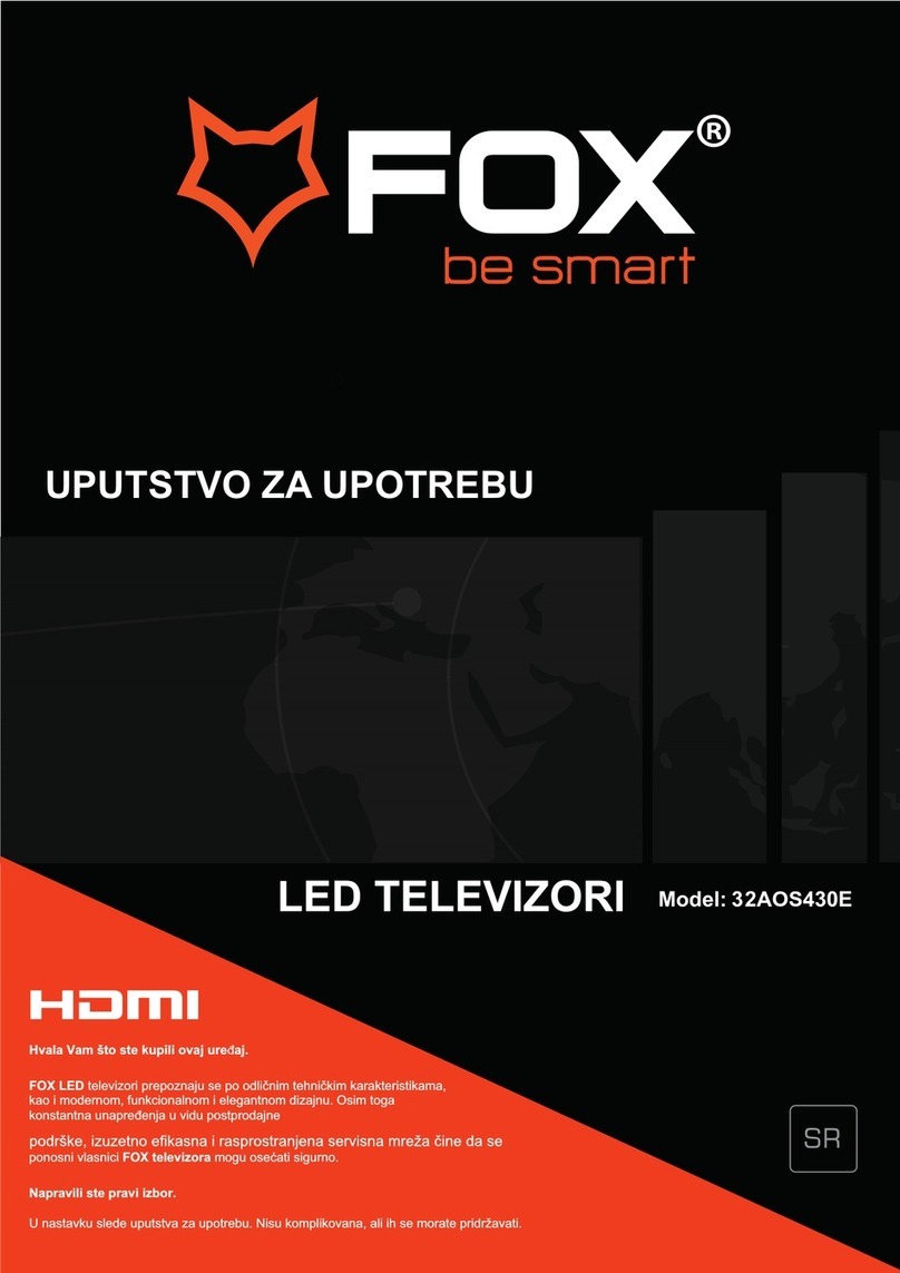 Fox 32AOS430E User manual