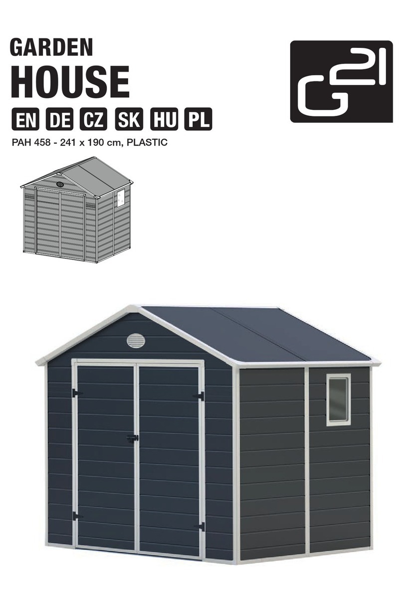 G21 PAH 458 User manual