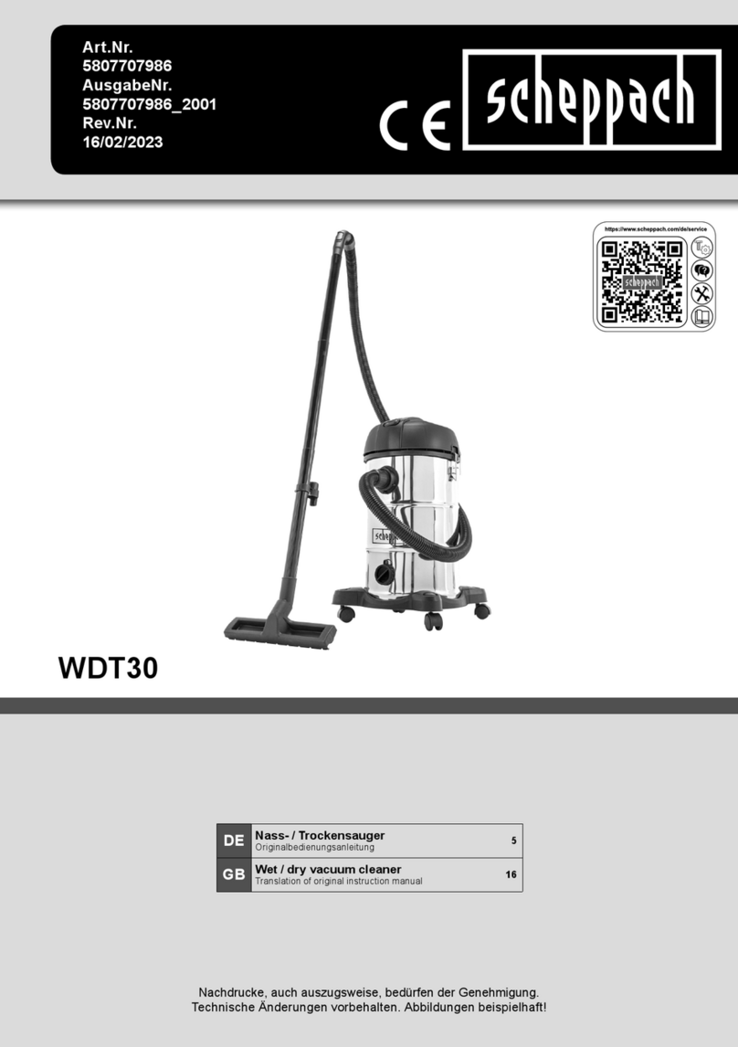 Scheppach WDT30 User manual
