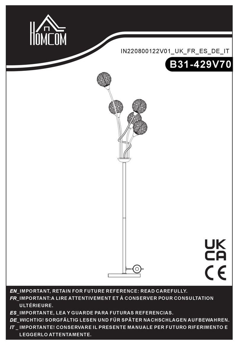 HOMCOM B31-429V70 manual