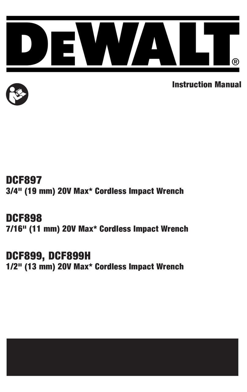 DeWalt DWDCF899B User manual