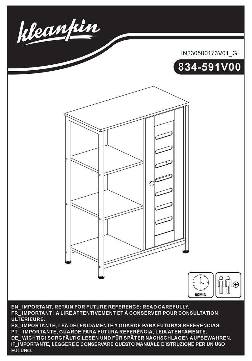 kleankin 834-591V00 manual kleankin 834-591V00 manual