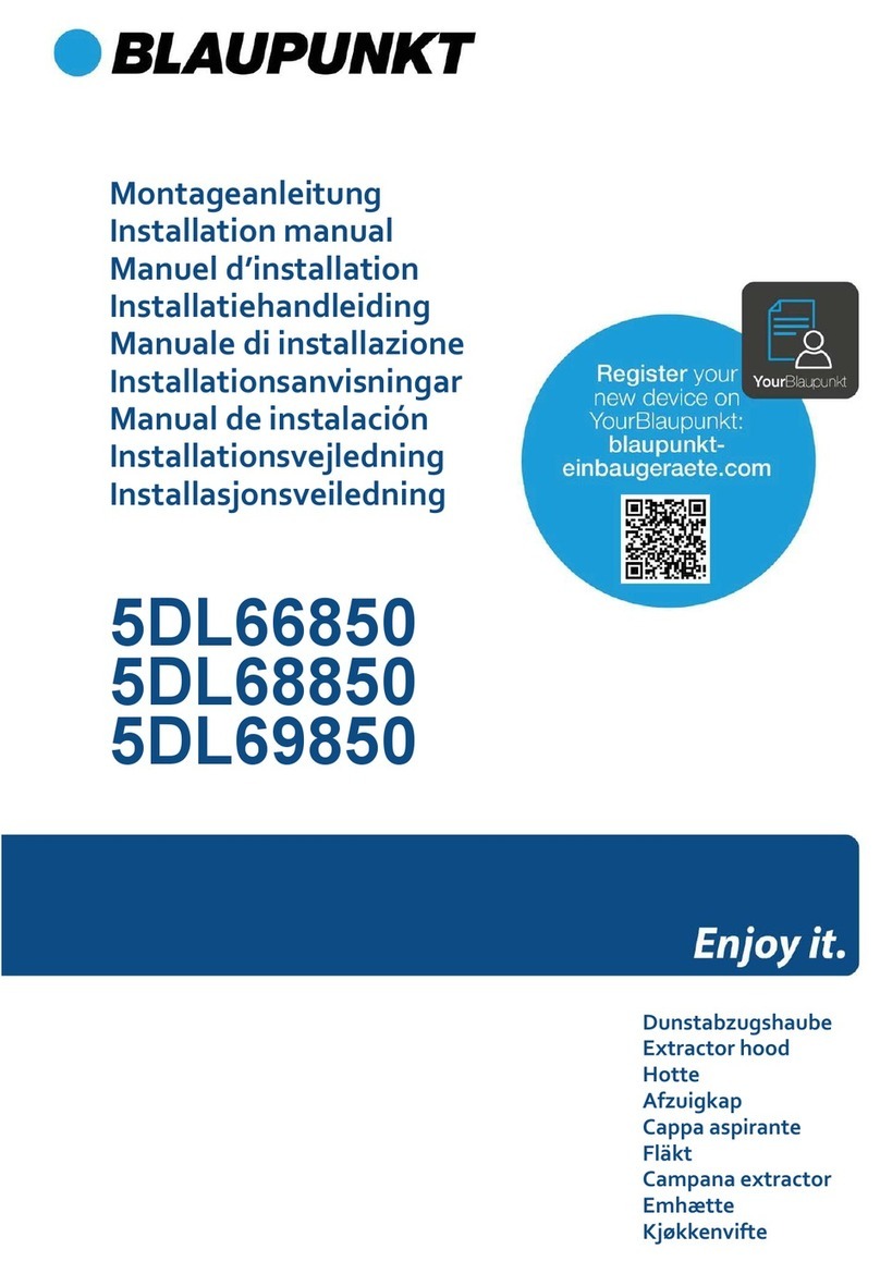 Blaupunkt 5DL68850 User manual