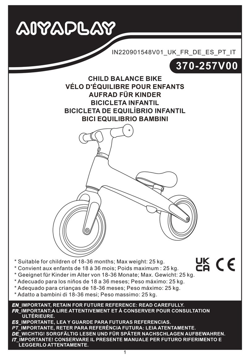 Aiyaplay 370-257V00 manual