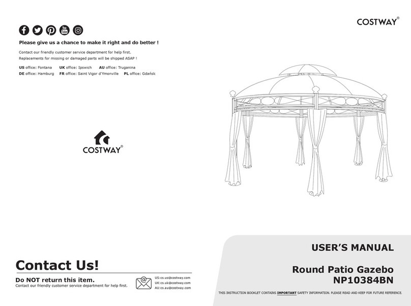 Costway NP10384BN user manual Costway NP10384BN user manual