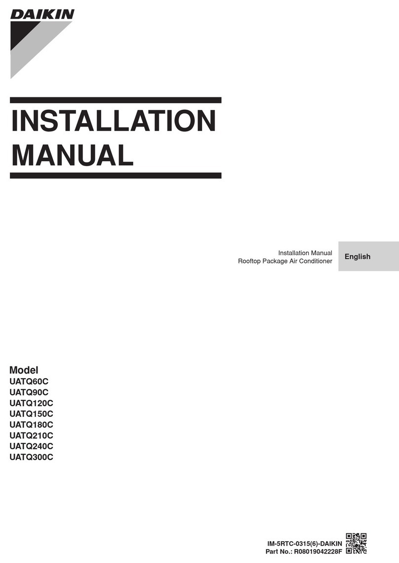 Daikin UATQ60C User manual