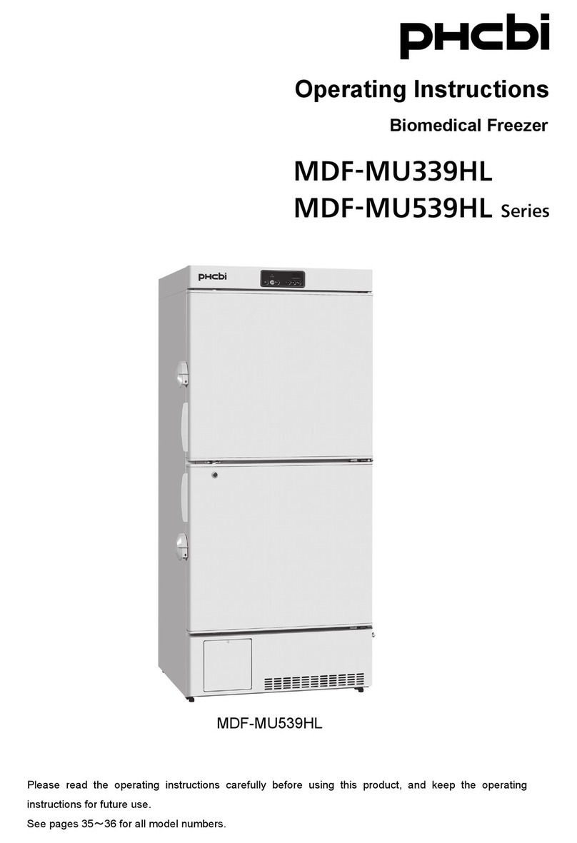 Phcbi MDF-MU339HL Series User manual