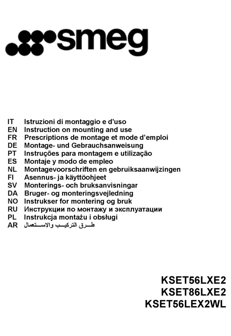Smeg KSET56LEX2WL Technical manual Smeg KSET56LEX2WL Technical manual