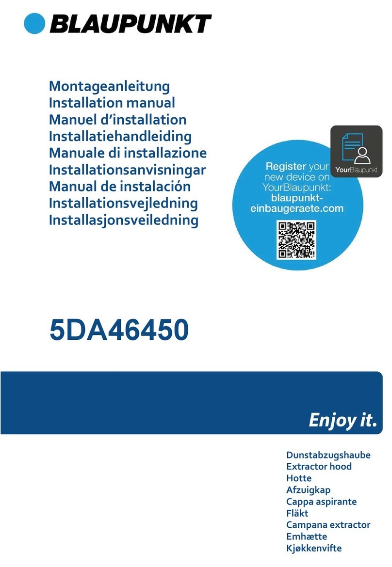 Blaupunkt 5DA46450 User manual
