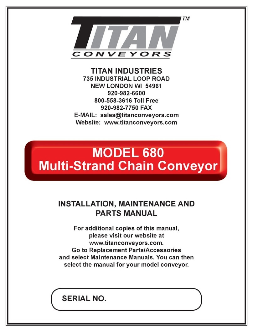 Titan 680 Installation, Maintenance, and Parts Manual