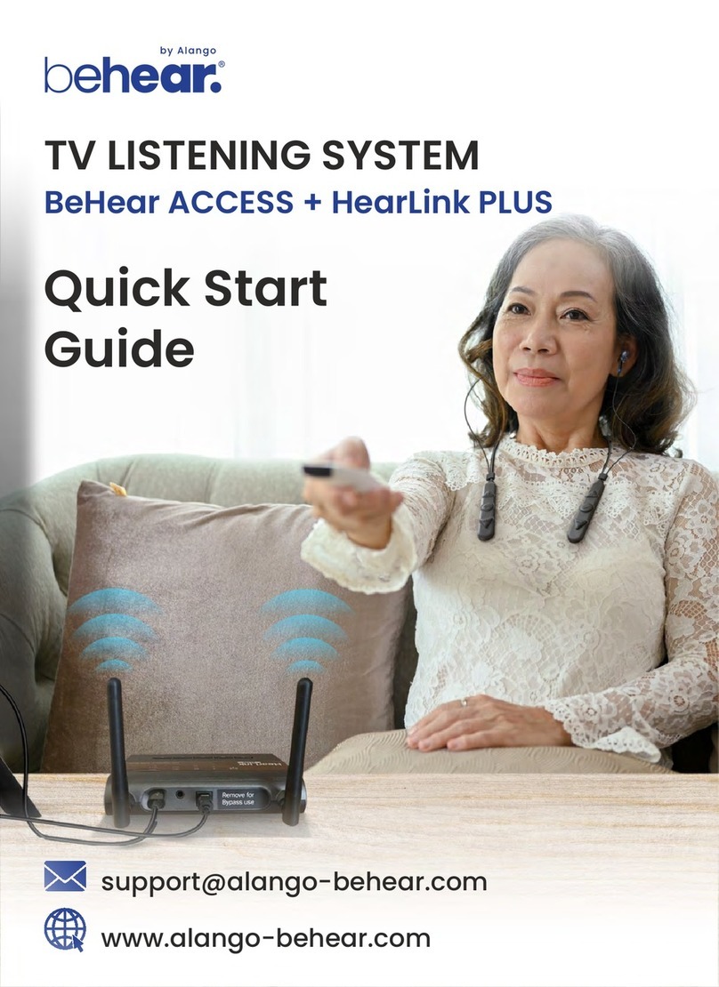 Alango Technologies BeHear ACCESS quick start guide