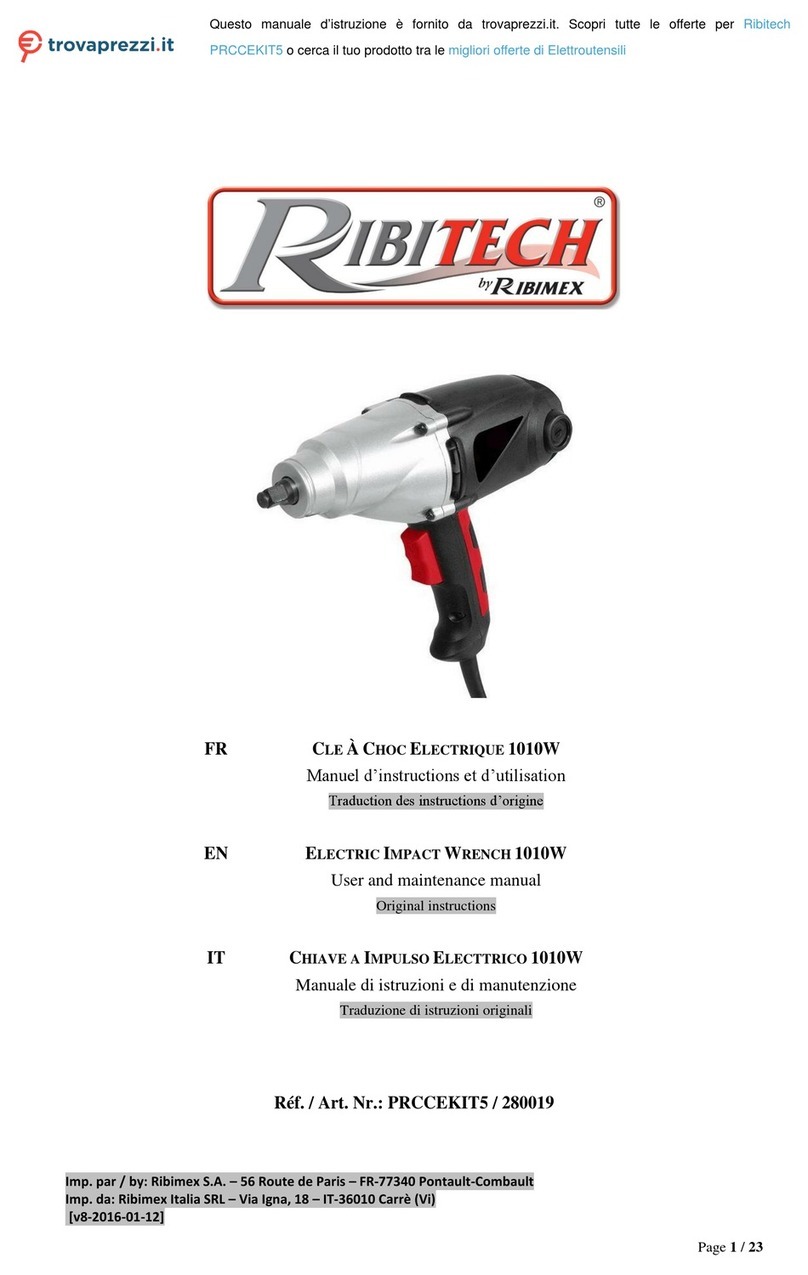 Ribimex RIBITECH PRCCEKIT5 Operating instructions