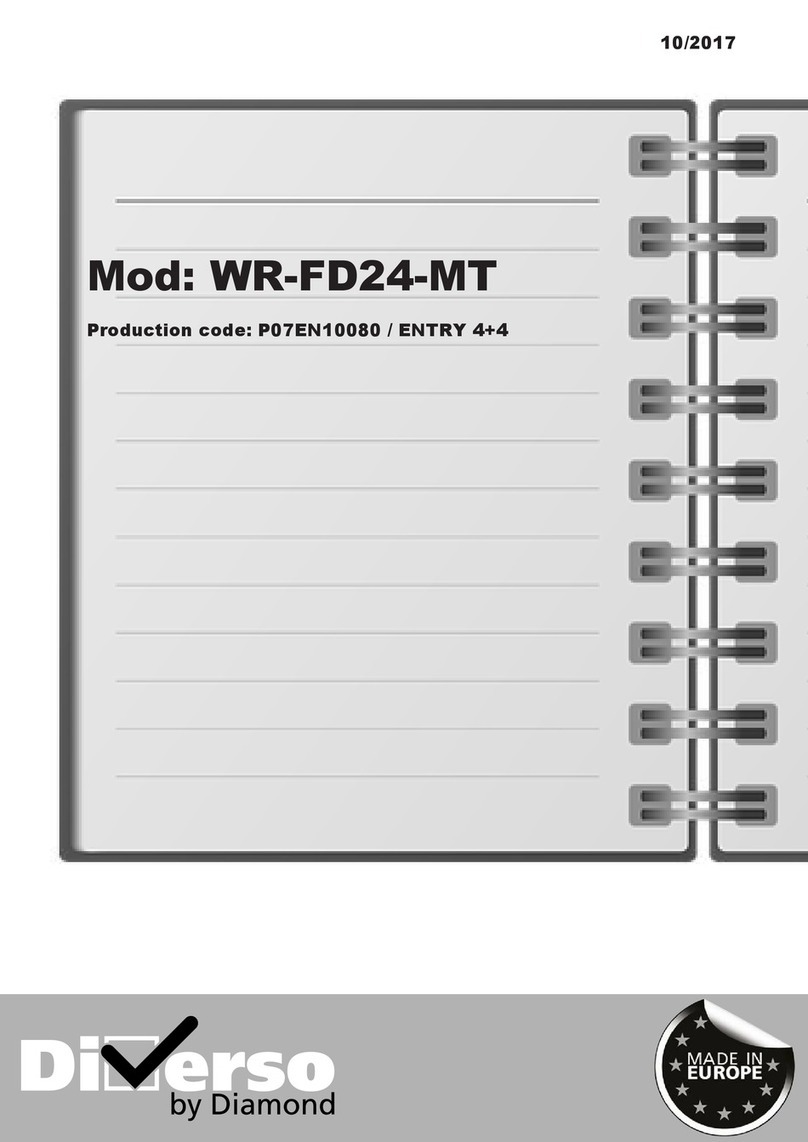 Diamond Diverso WR-FD24-MT User manual