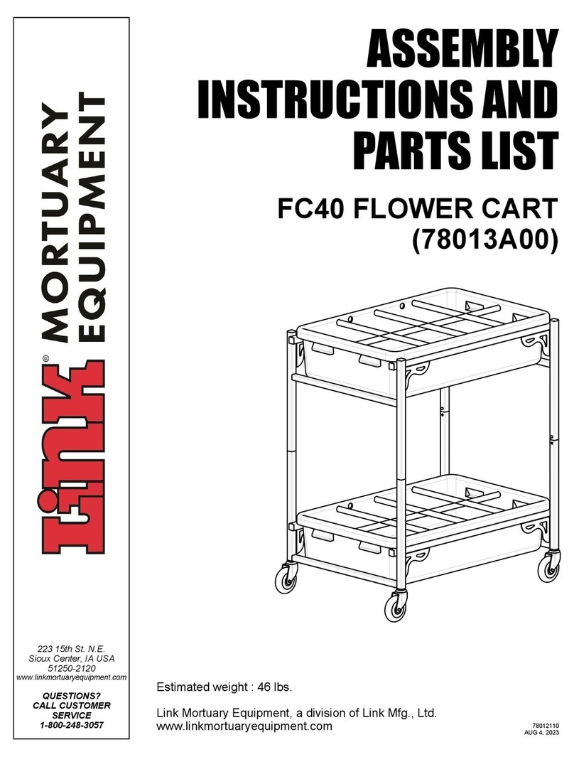 Link FC40 Assembly instructions and parts list