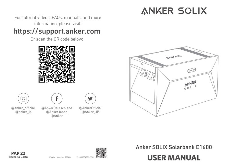 Anker SOLIX Solarbank E1600 user manual