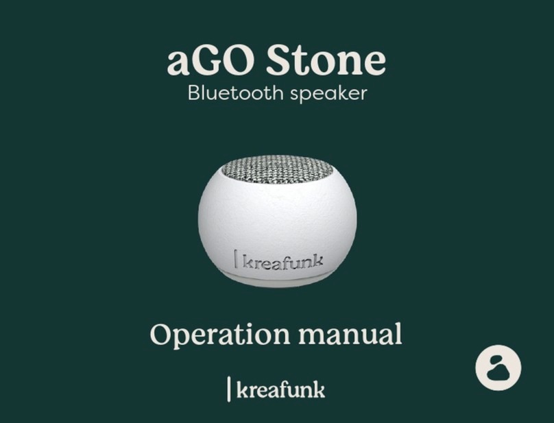 KREAFUNK aGO Stone User manual