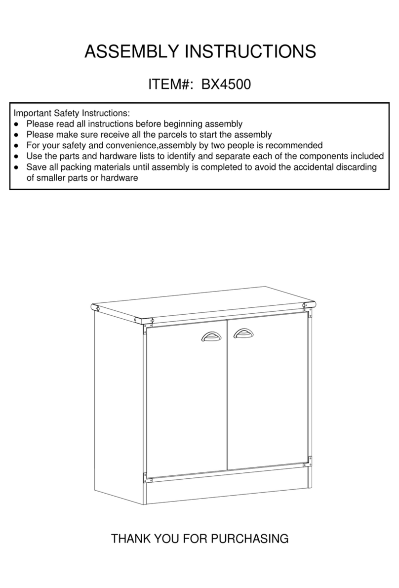 Saint Birch BX4500 Assembly instructions