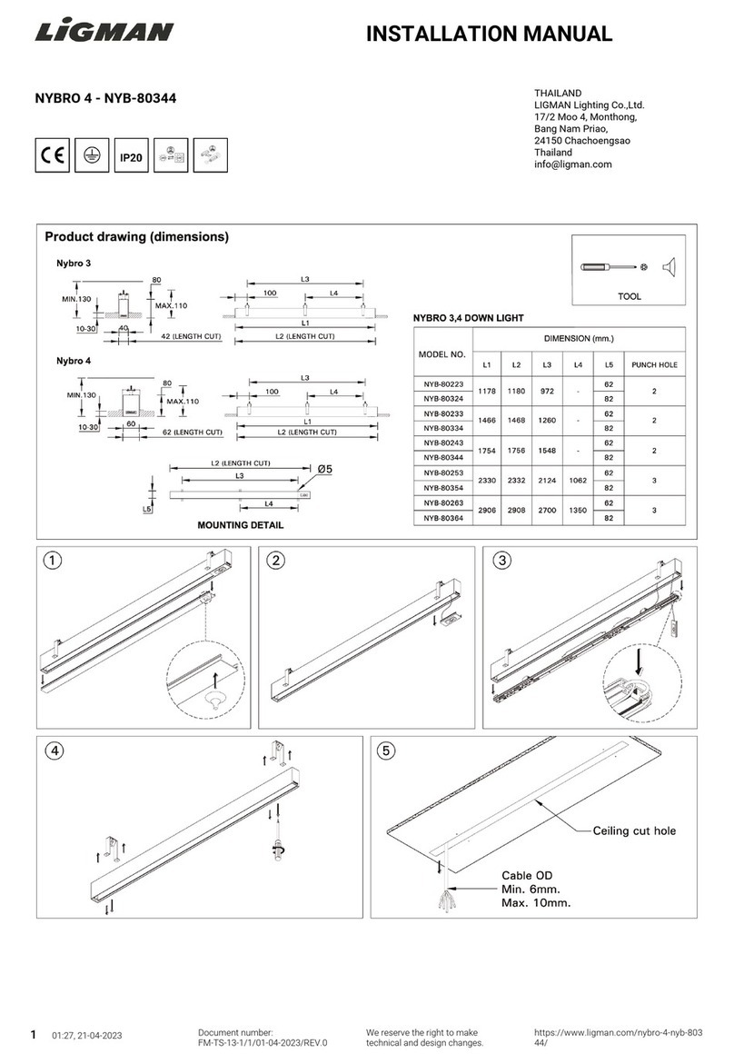 LIGMAN NYB-80344 User manual