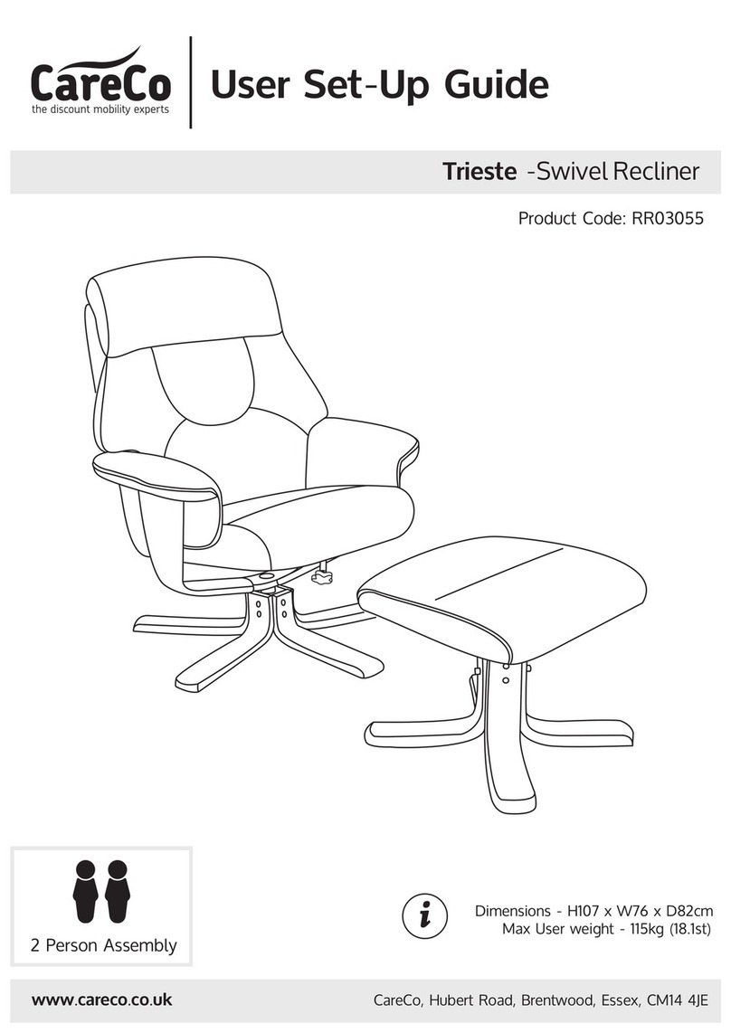 CareCo Trieste RR03055 User manual CareCo Trieste RR03055 User manual