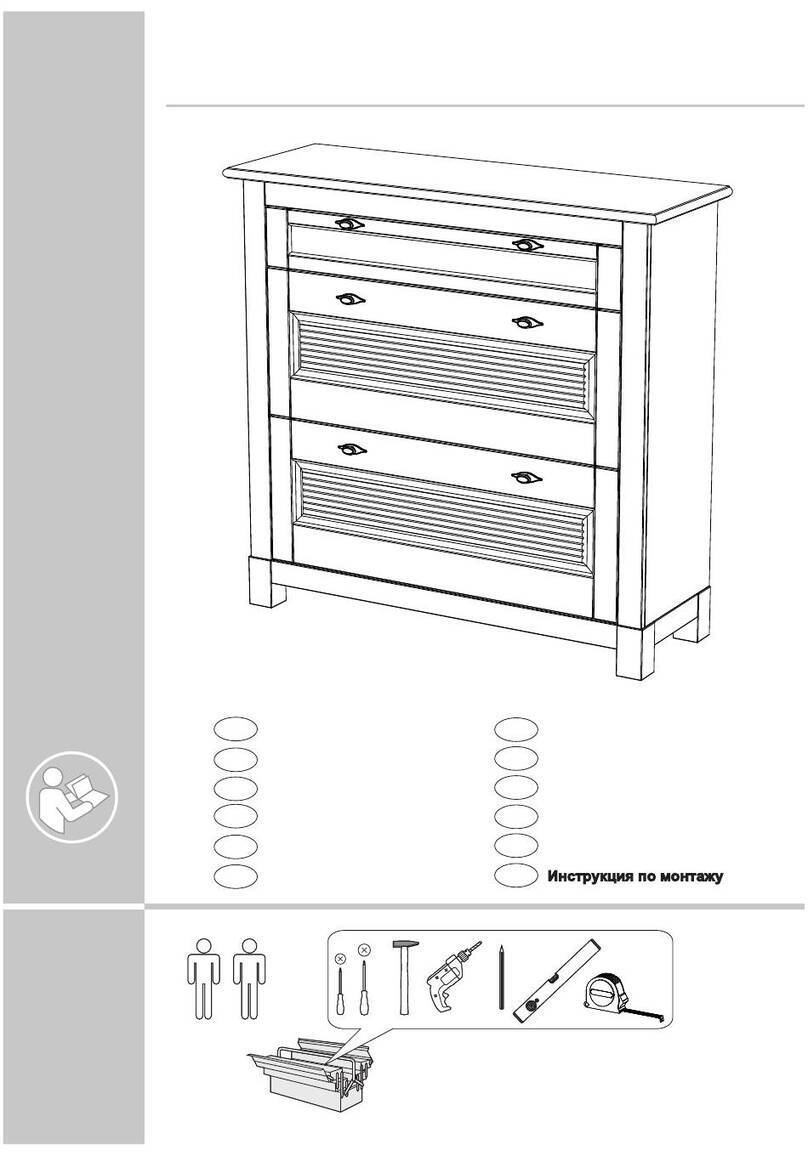 Home affaire Rauna 49616647 Assembly instructions