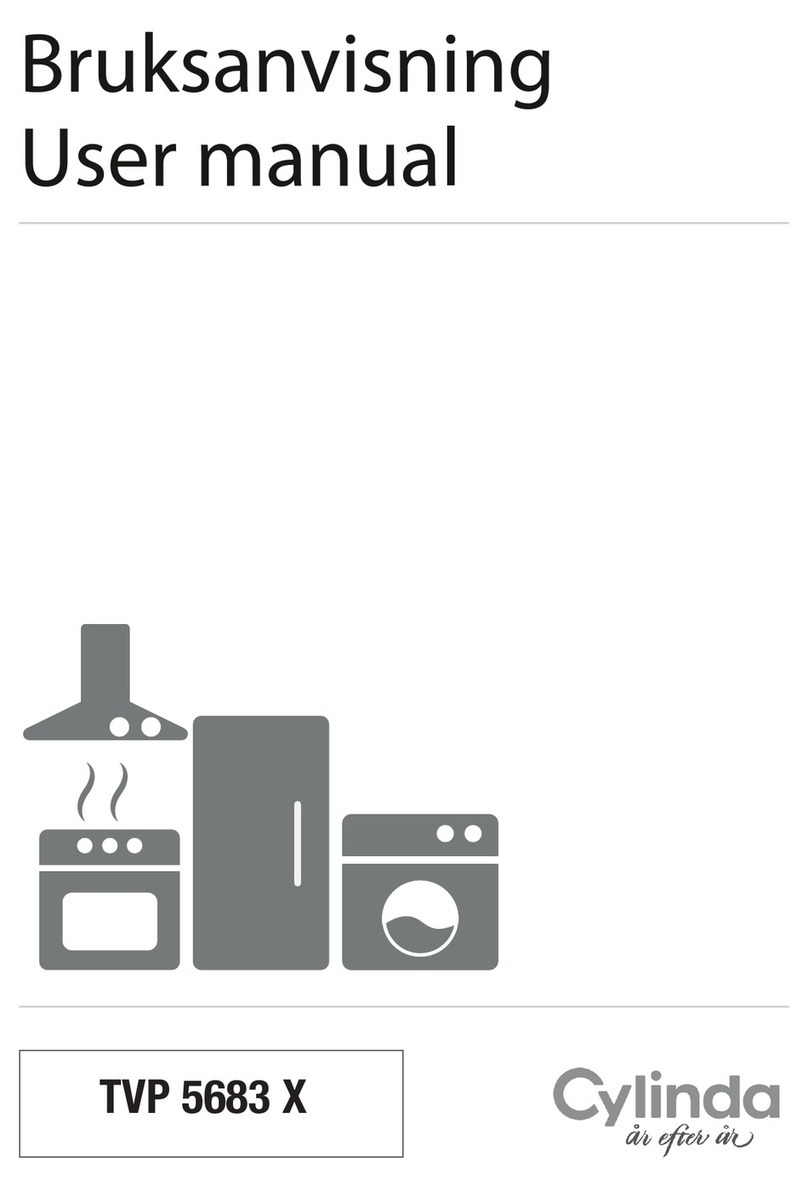 Cylinda TVP 5683 X user manual