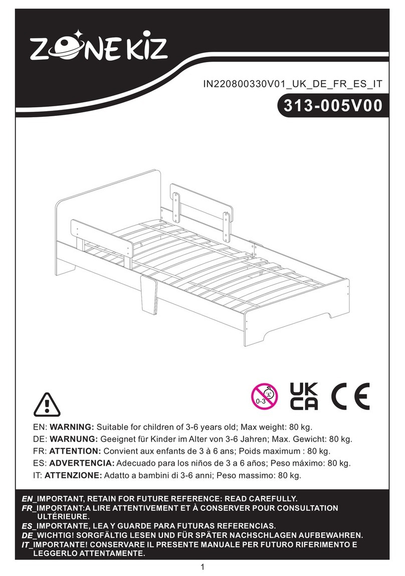 ZONE KIZ 313-005V00 manual