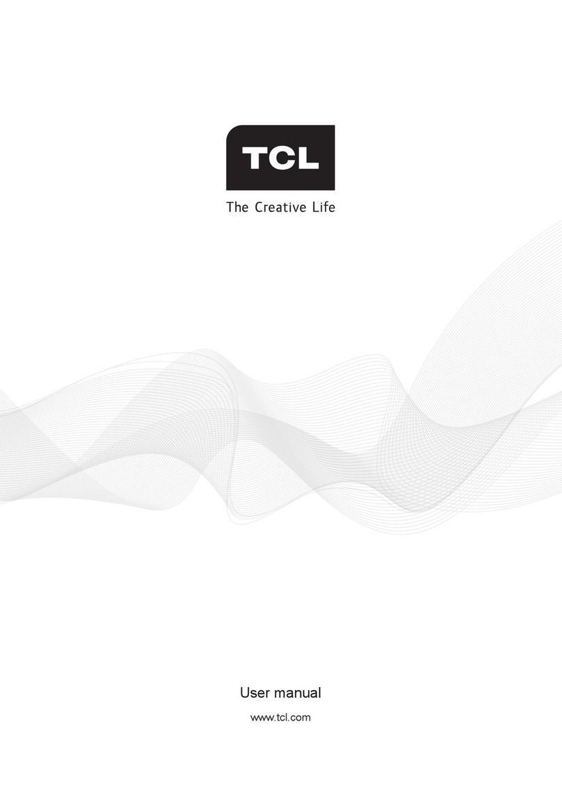 TCL 43C645K User manual