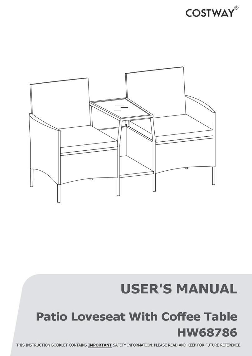 Costway HW68786 User manual